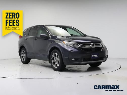 Blue 2017 Honda CR-V EX-L