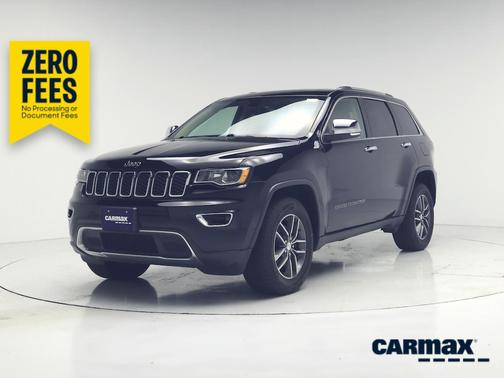 Black 2018 Jeep Grand Cherokee Limited