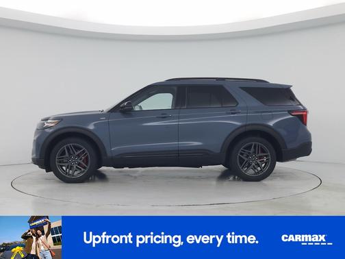 Blue 2025 Ford Explorer ST-Line