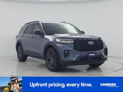 Blue 2025 Ford Explorer ST-Line
