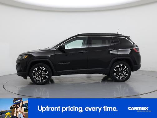Black 2022 Jeep Compass Limited
