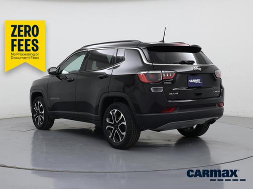 Black 2022 Jeep Compass Limited