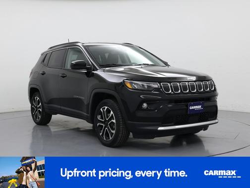 Black 2022 Jeep Compass Limited