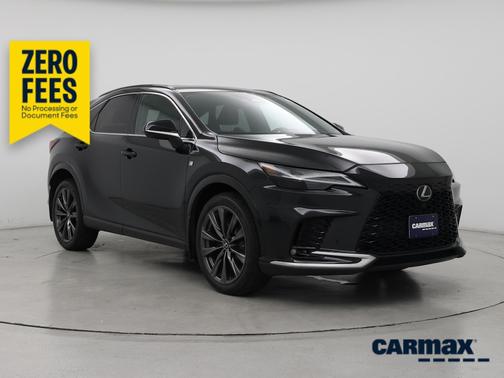 Black 2024 Lexus RX 350 F-SPORT Handling