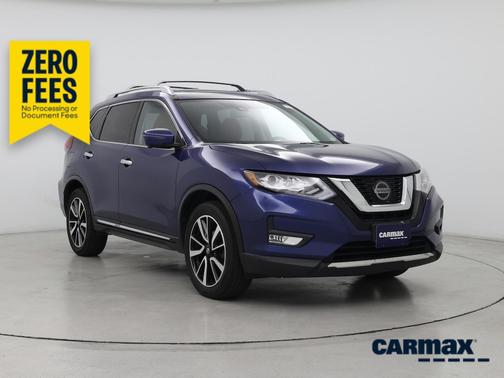 Blue 2018 Nissan Rogue SL