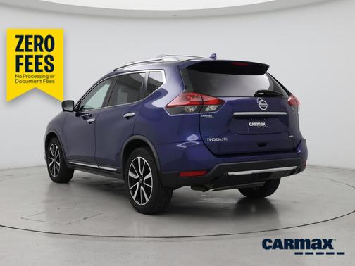 Blue 2018 Nissan Rogue SL