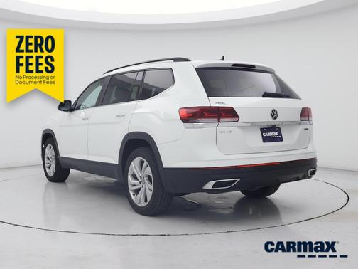White 2021 Volkswagen Atlas SE w/Tech