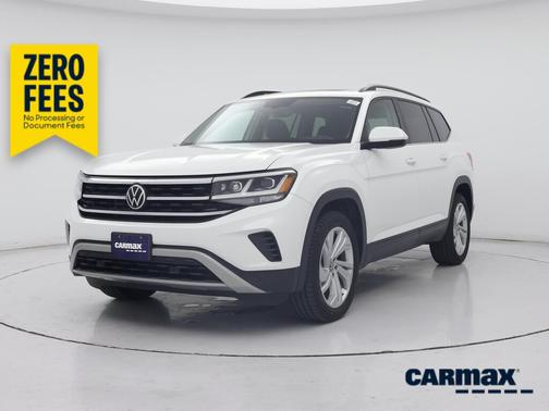 White 2021 Volkswagen Atlas SE w/Tech