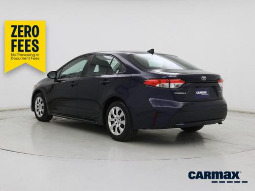 Blue 2020 Toyota Corolla LE