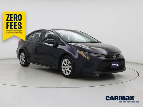 Blue 2020 Toyota Corolla LE