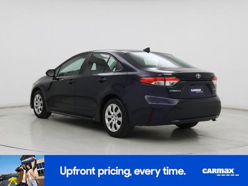 Blue 2020 Toyota Corolla LE