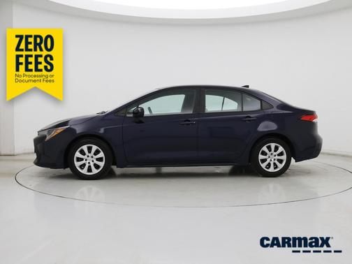 Blue 2020 Toyota Corolla LE