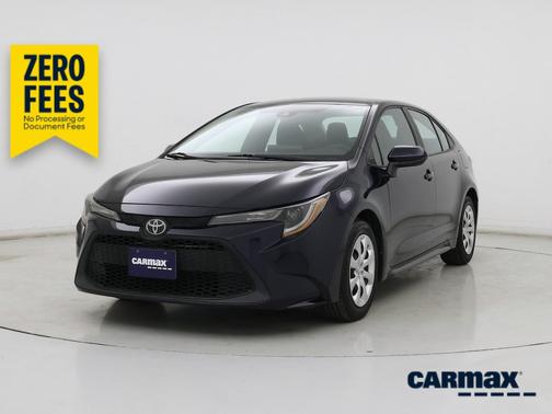 Blue 2020 Toyota Corolla LE