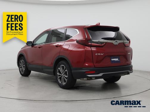 Burgundy 2022 Honda CR-V EX