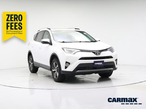 White 2016 Toyota RAV4 XLE
