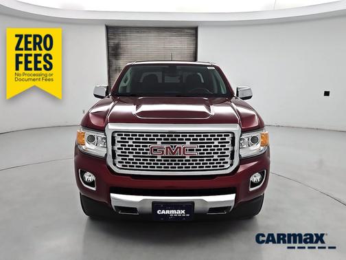 Burgundy 2018 GMC Canyon Denali