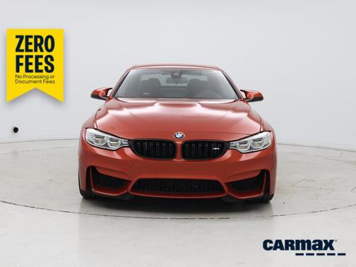 Orange 2016 BMW M4