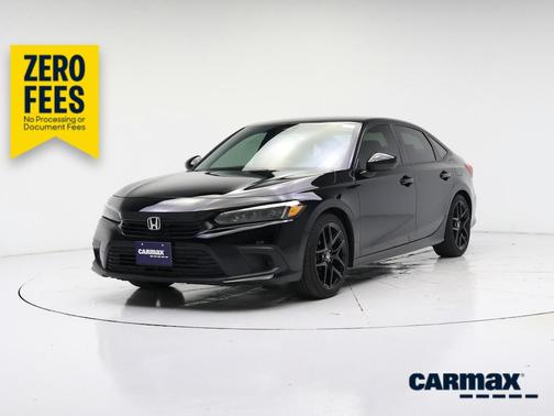 Black 2024 Honda Civic Sport