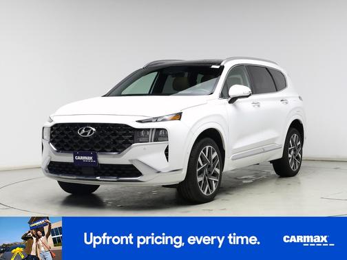 White 2023 Hyundai SANTA FE Calligraphy