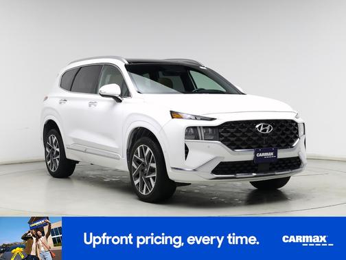 White 2023 Hyundai SANTA FE Calligraphy