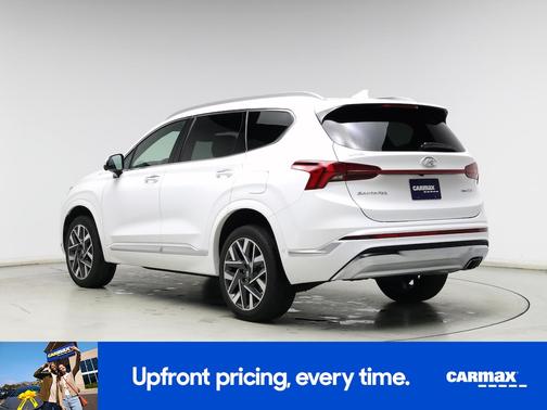 White 2023 Hyundai SANTA FE Calligraphy