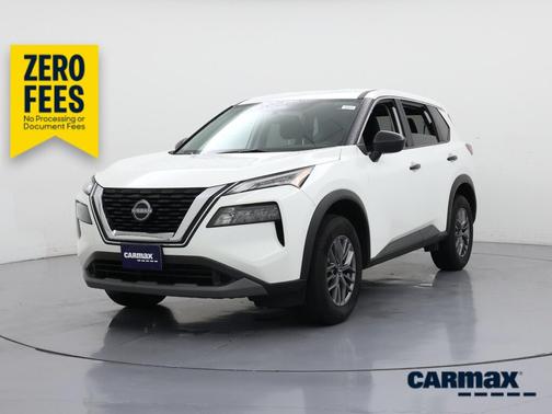 White 2022 Nissan Rogue S