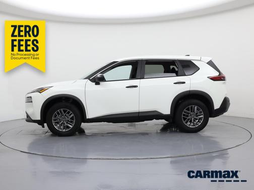 White 2022 Nissan Rogue S