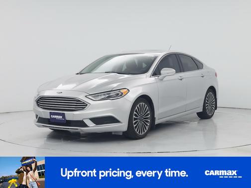 Silver 2018 Ford Fusion SE
