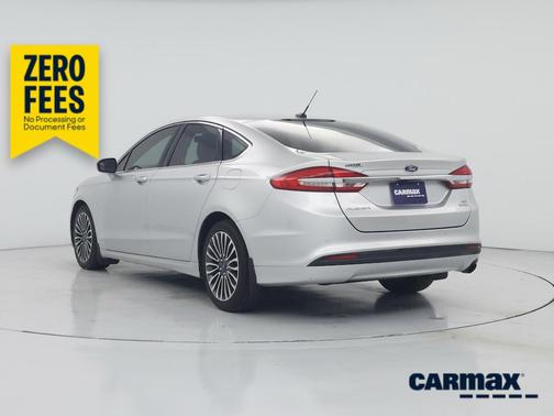 Silver 2018 Ford Fusion SE