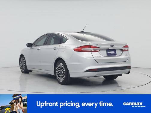Silver 2018 Ford Fusion SE