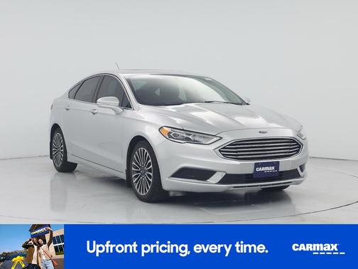 Silver 2018 Ford Fusion SE