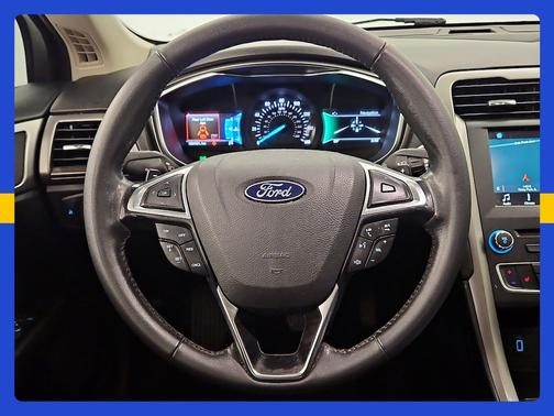 Silver 2018 Ford Fusion SE
