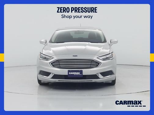 Silver 2018 Ford Fusion SE