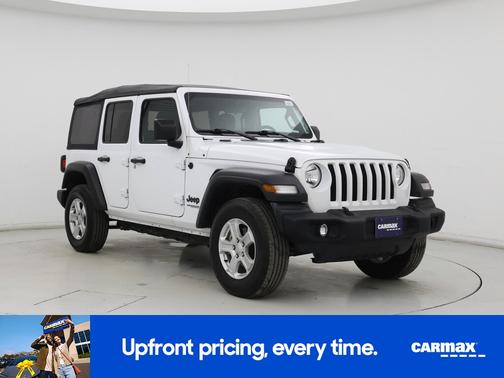 White 2022 Jeep Wrangler Unlimited Sport S