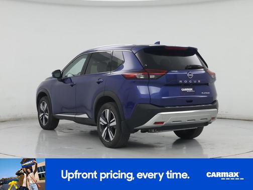 Blue 2023 Nissan Rogue Platinum