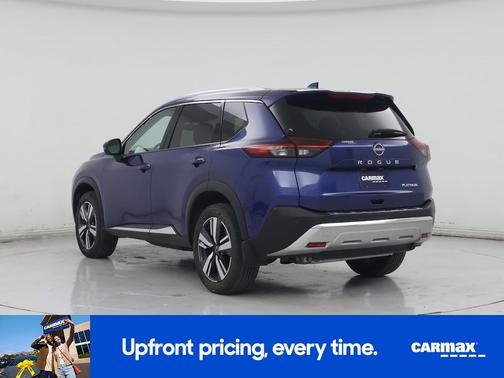 Blue 2023 Nissan Rogue Platinum