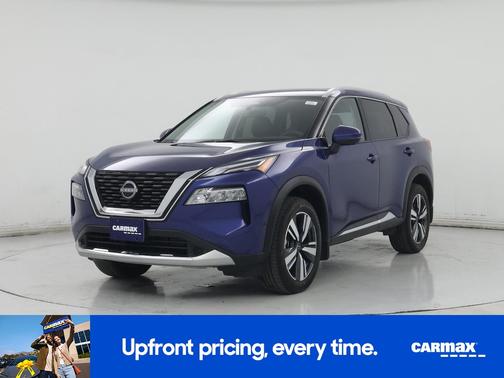 Blue 2023 Nissan Rogue Platinum