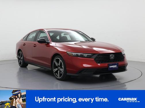 Red 2023 Honda Accord Hybrid Sport