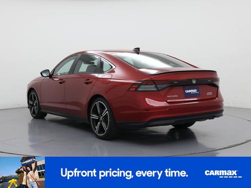 Red 2023 Honda Accord Hybrid Sport