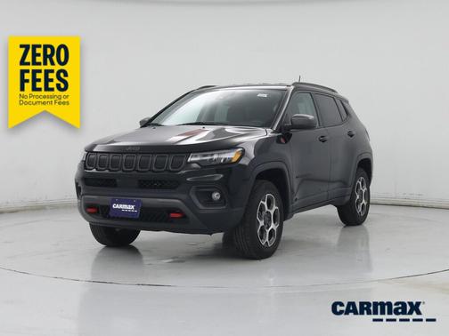 Black 2022 Jeep Compass Trailhawk
