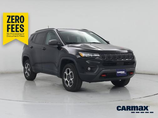 Black 2022 Jeep Compass Trailhawk