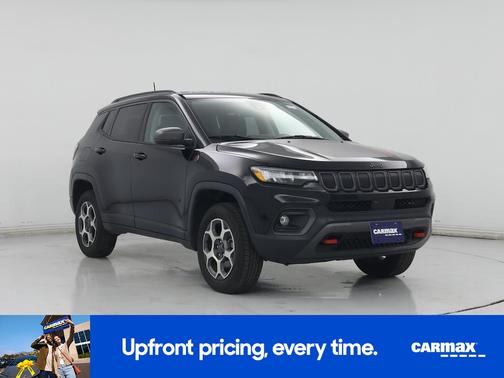 Black 2022 Jeep Compass Trailhawk