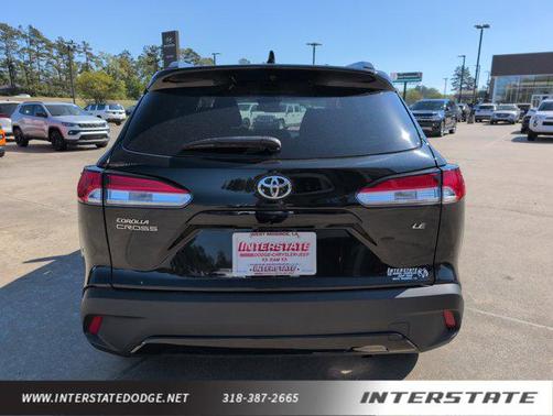 Jet Black 2024 Toyota Corolla Cross LE
