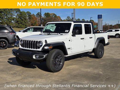 Bright White Clearcoat 2025 Jeep Gladiator Sport S