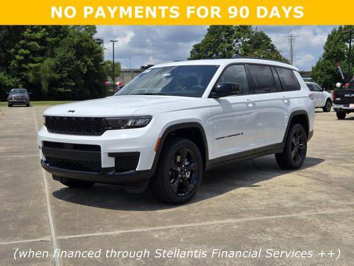 Bright White Clearcoat 2025 Jeep Grand Cherokee L Altitude