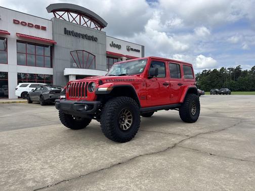 Firecracker Red Clearcoat 2018 Jeep Wrangler Unlimited Rubicon