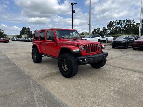 Firecracker Red Clearcoat 2018 Jeep Wrangler Unlimited Rubicon