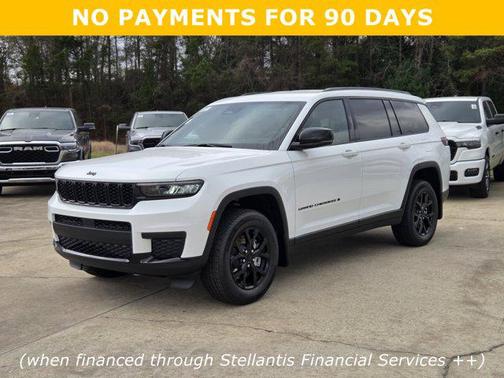 Bright White Clearcoat 2025 Jeep Grand Cherokee L Altitude