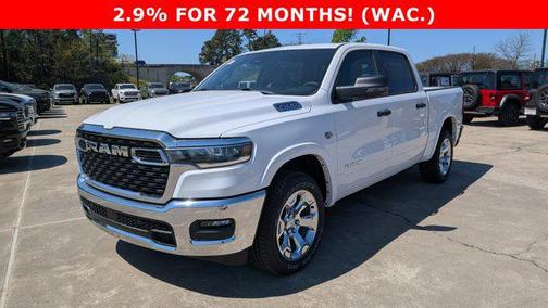 Bright White Clearcoat 2026 RAM 1500 Big Horn/Lone Star