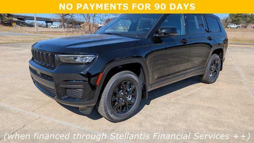 Diamond Black Crystal Pearlcoat 2025 Jeep Grand Cherokee L Altitude